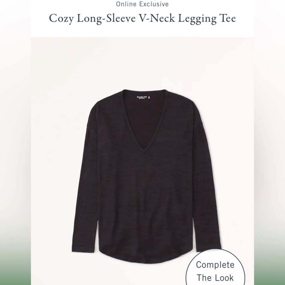 Abercrombie And Fitch Soft A&F Cozy Long Sleeve K… - image 2